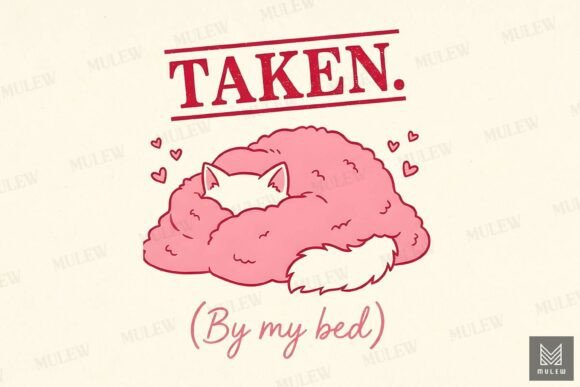 Funny Anti Valentine's Day Cat PNG – A Playful Graphic for Content Creators