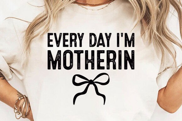 Funny Mom Png for Embroidery Projects