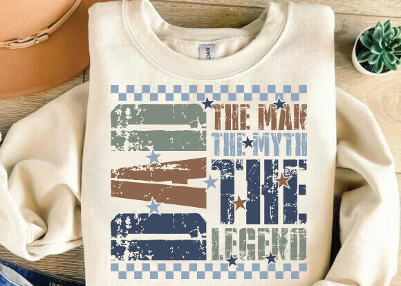 Retro Father’s Day PNG for Blog and T-Shirt Graphics